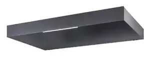 Gutta Rechteckvordach BS 160 x 90 x 15 cm anthrazit
