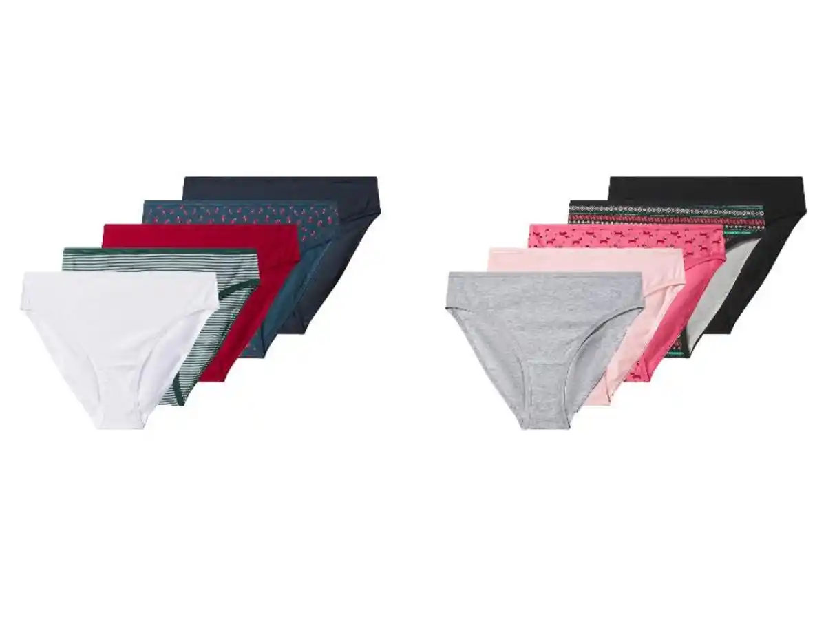 Bild 1 von esmara® Damen Slips, 5 Stück