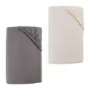 Bild 1 von NOVITESSE Flanell-Spannbetttuch; B x L: ca. 180 x 200 cm