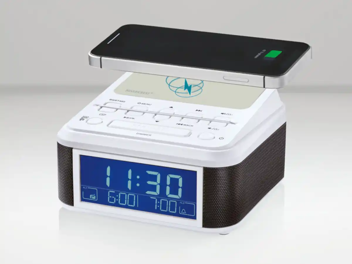 Bild 3 von SILVERCREST® Uhrenradio, mit Qi Ladung, DAB+, Bluetooth