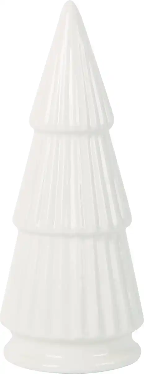 Bild 1 von Dekofigur Baum Keramik 17 x 7 cm weiß