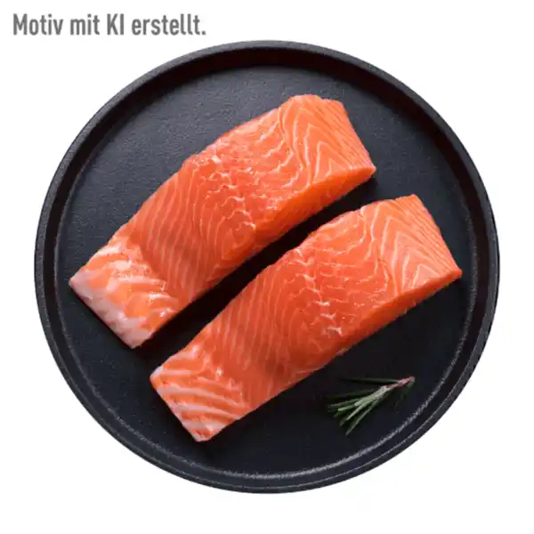 Bild 1 von BIO Lachsfiletportionen XXL 200g