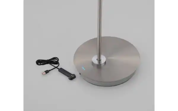 Bild 4 von Akku-LED-Standleuchte Mondo Lumana, stahlfarbig, inkl. CCT und Memoryfunktion