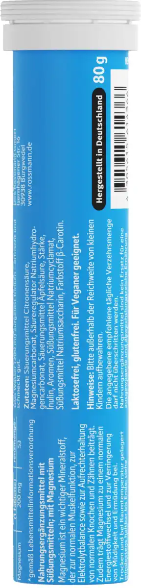 Bild 2 von altapharma Brausetabletten Magnesium, 80 g