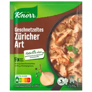 Knorr Fix Geschnetzeltes Züricher Art 54g