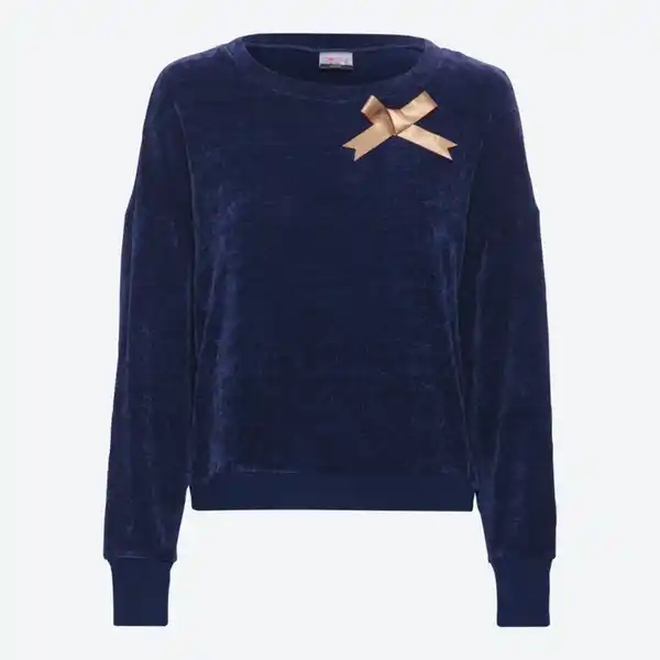 Bild 2 von Damen-Homewear-Oberteil mit Schleife