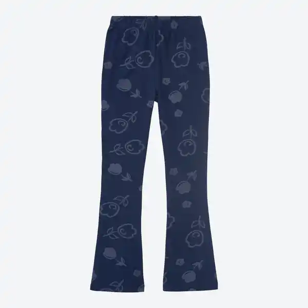 Bild 1 von Kinder-Mädchen-Bootcut-Leggings mit Allover-Print