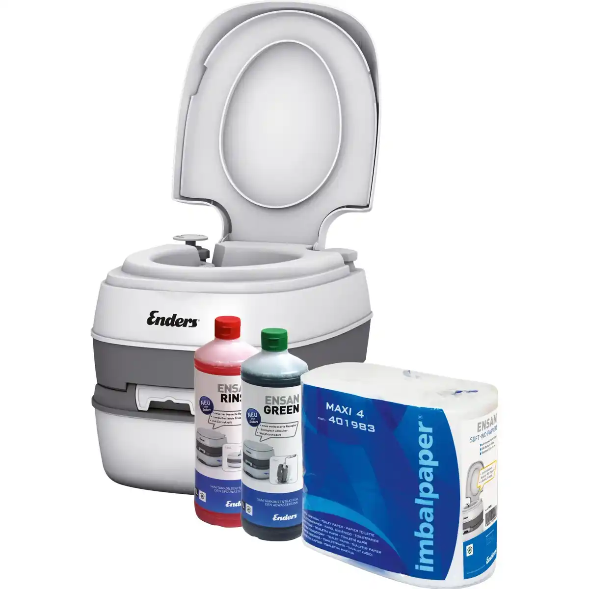 Bild 2 von Enders® Campingtoiletten Starter-Set WC Comfort Green
