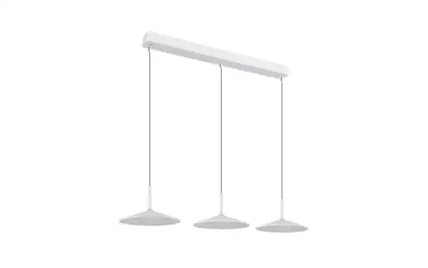 Bild 1 von LED-Pendelleuchte Lampone, weiß, 3-flammig