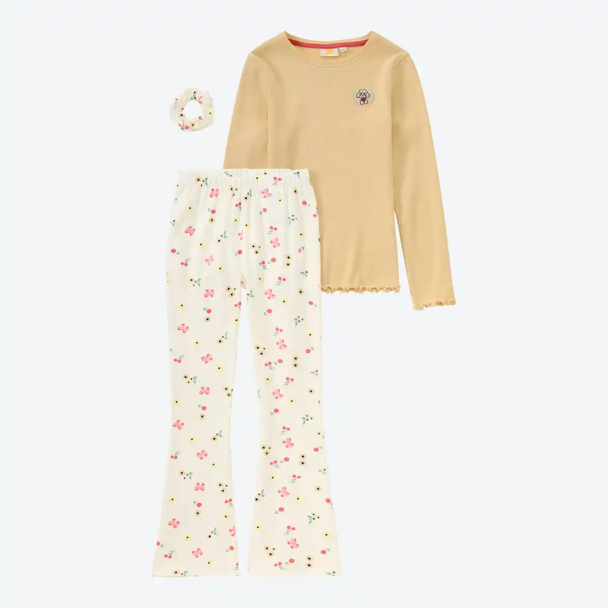 Bild 1 von Kinder-Mädchen-Set mit hohem Baumwollanteil, 3-teilig