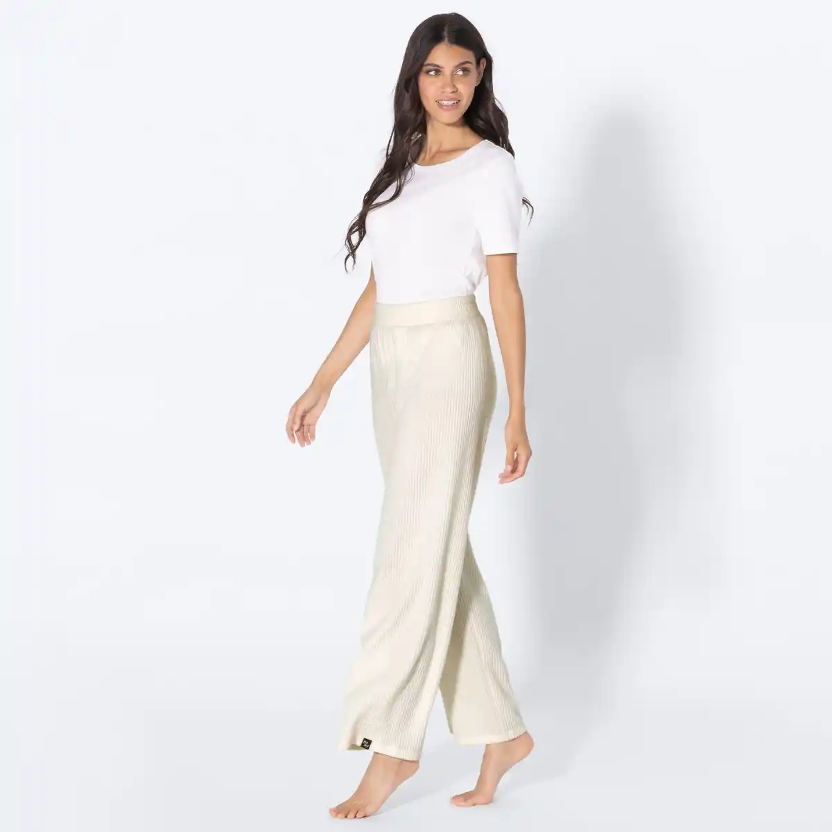 Bild 1 von Damen-Homewear-Hose aus Cordvelours