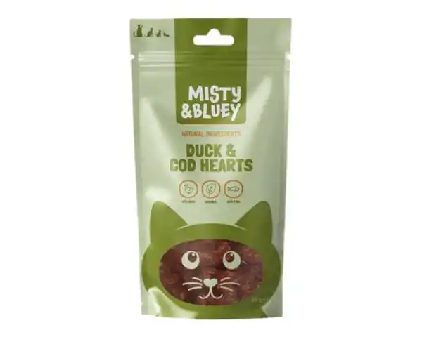 Bild 1 von Katzensnack 50g Ente&Fisch Herzen