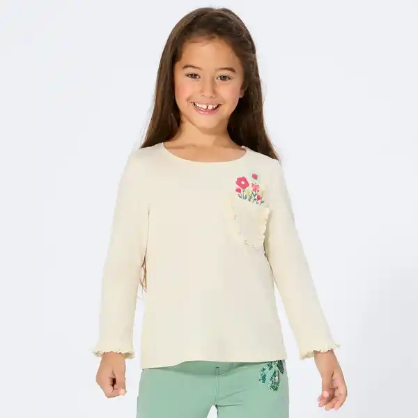 Bild 1 von Kinder-Mädchen-Shirt aus Baumwolle