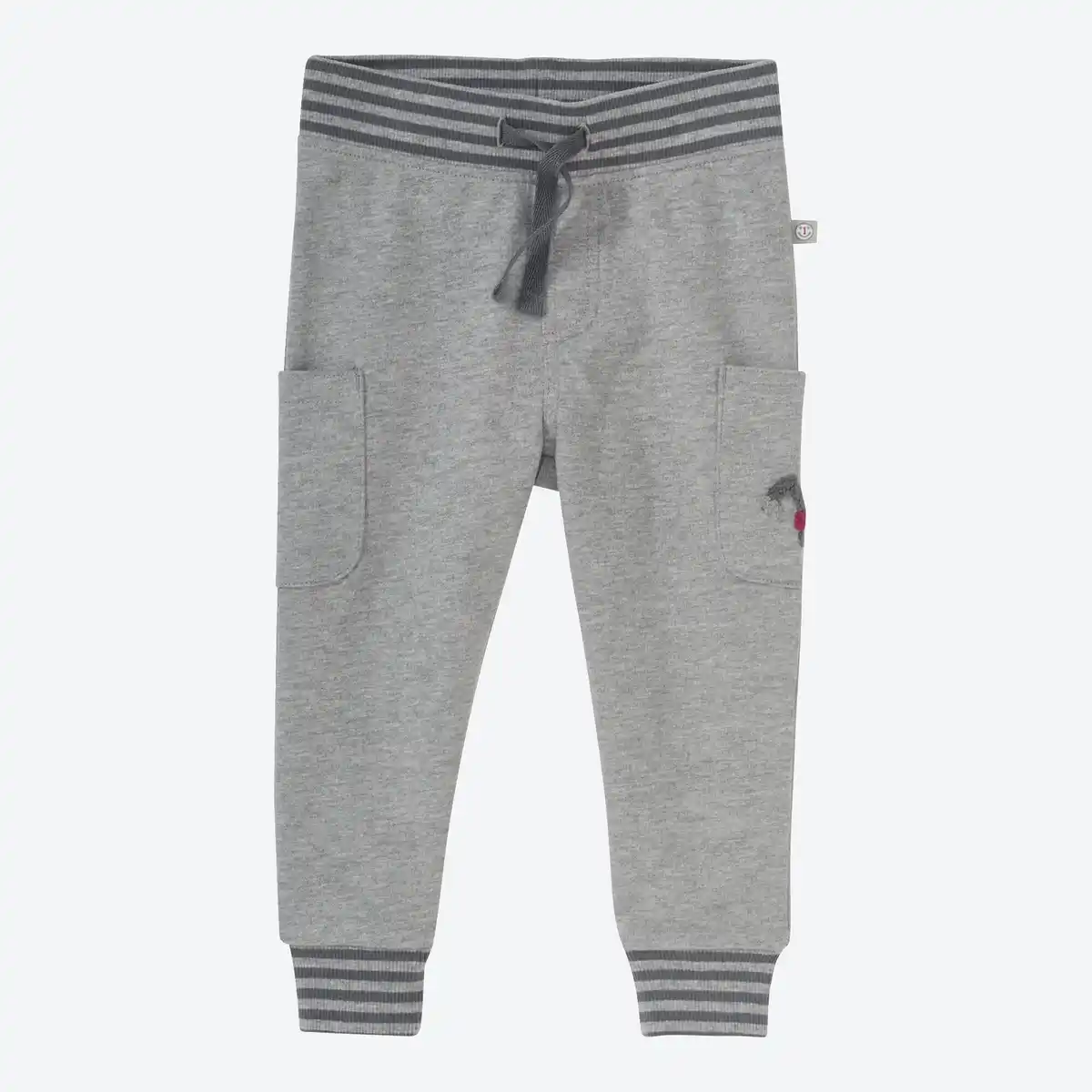 Bild 1 von Baby-Jungen-Jogginghose mit gestreiften Bündchen