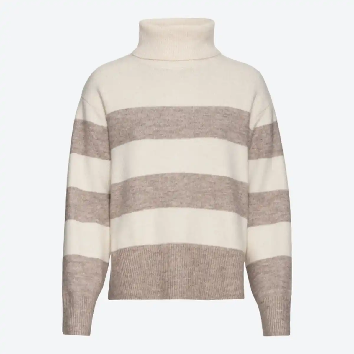 Bild 2 von Damen-Ringelpullover mit Rollkragen