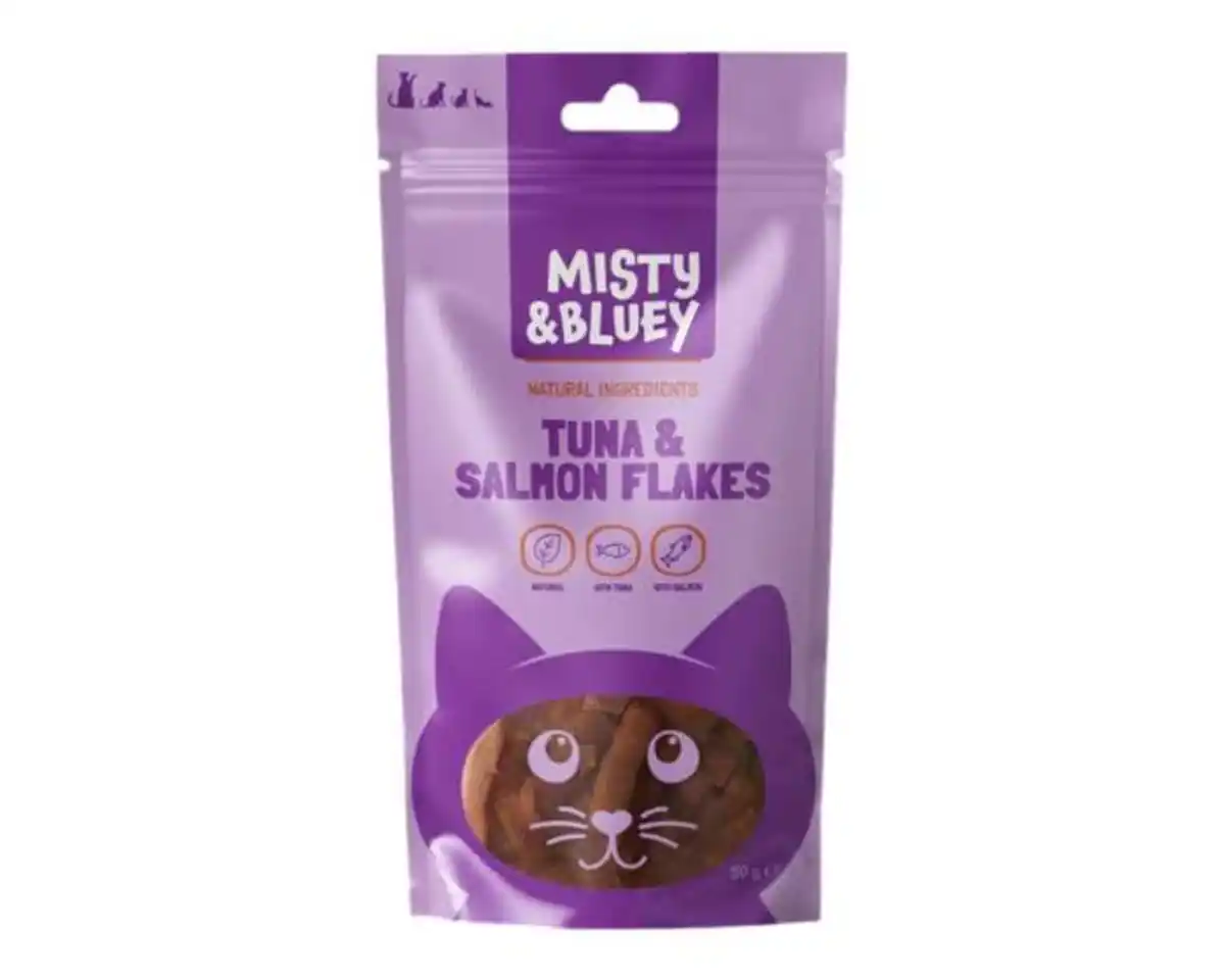 Bild 1 von Katzensnack 50g Lachs&Tunfisch Flakes