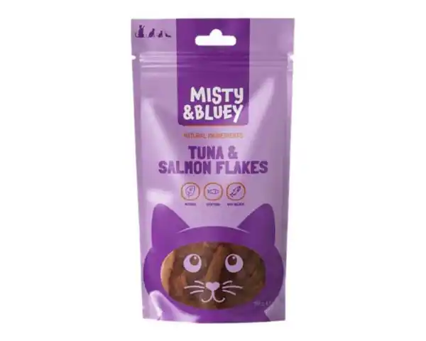 Bild 1 von Katzensnack 50g Lachs&Tunfisch Flakes