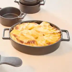 Serviertopf mit zwei Griffen, ca. 4,3x17x25 cm