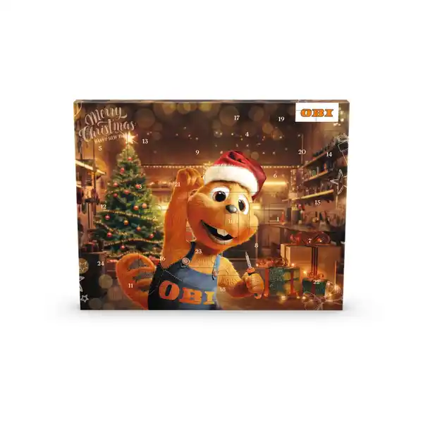 Bild 1 von OBI Werkzeug-Adventskalender 68-teilig
