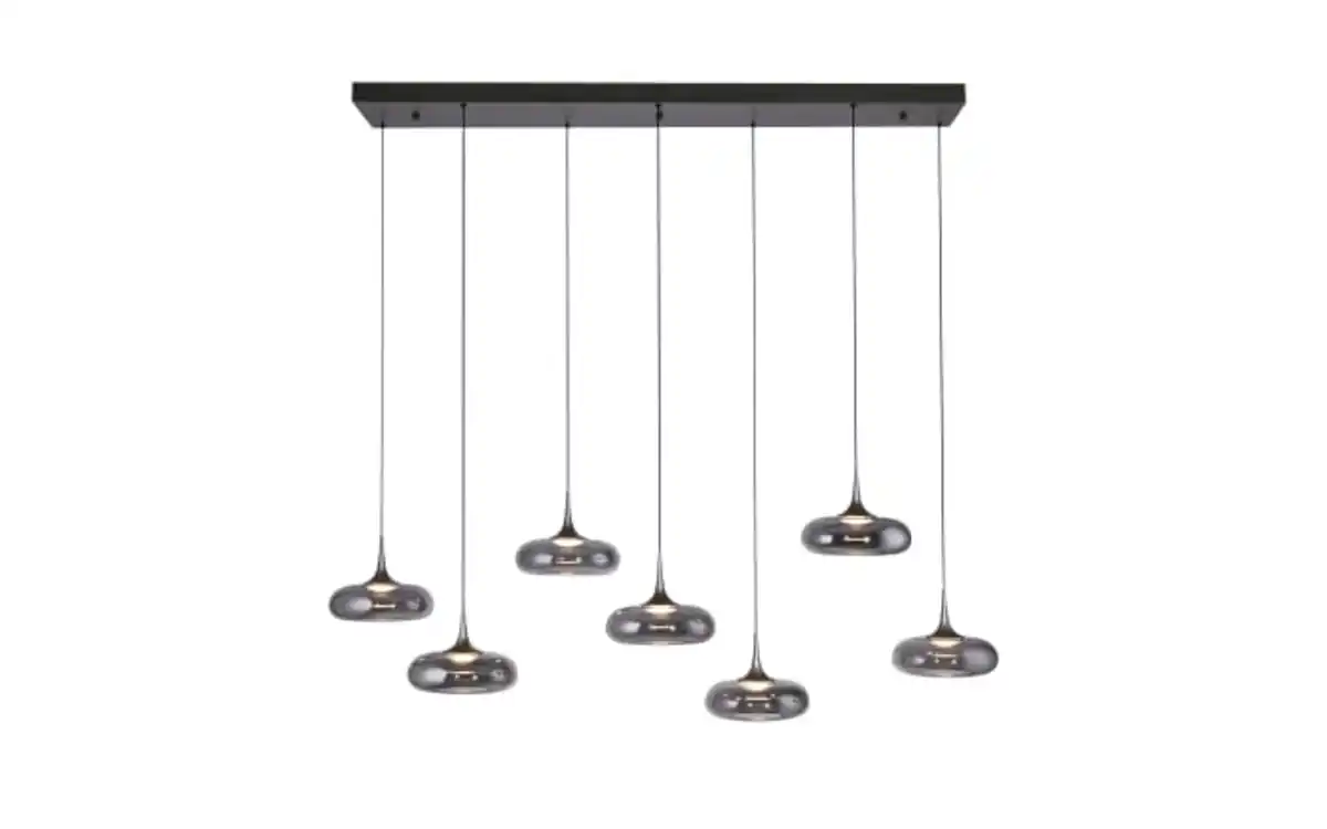 Bild 1 von LED-Pendelleuchte Posh, grau, 7-flammig