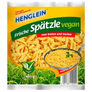 Henglein Spätzle vegan 400g