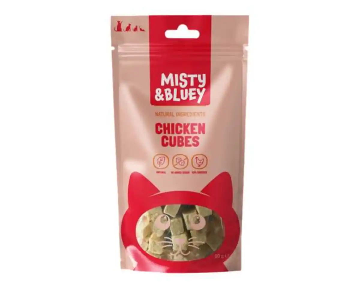 Bild 1 von Katzensnack 30g Hähnchen Würfel