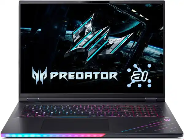 Bild 1 von Predator Helios 18 AI(PH18-73-96TW) 45,72 cm (18") Gaming Notebook abyssal black