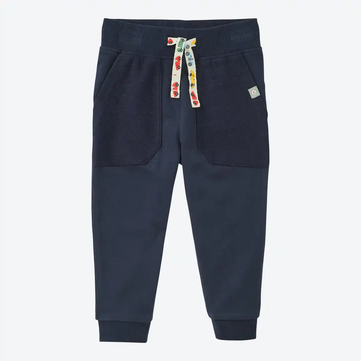 Bild 1 von Baby-Jungen-Jogginghose mit buntem Bindeband