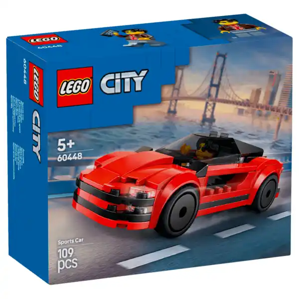 Bild 1 von Lego City 60448 Roter Sportwagen ab 5 Jahren