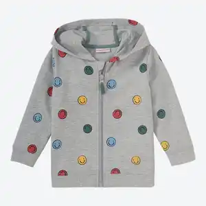 Baby-Jungen-Sweatjacke mit Kapuze