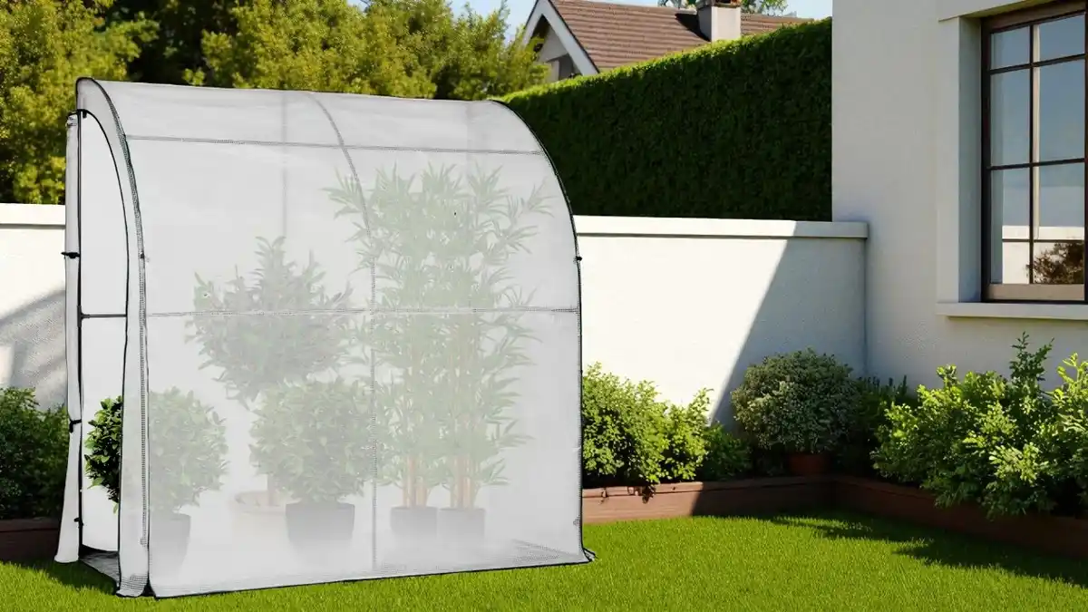 Bild 2 von Ganzjahres-Gewächshaus mit isolierender Bodenmatte, ca. 200x100x200 cm – Transparent