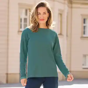 Damen-Langarmshirt aus Doubleface-Material