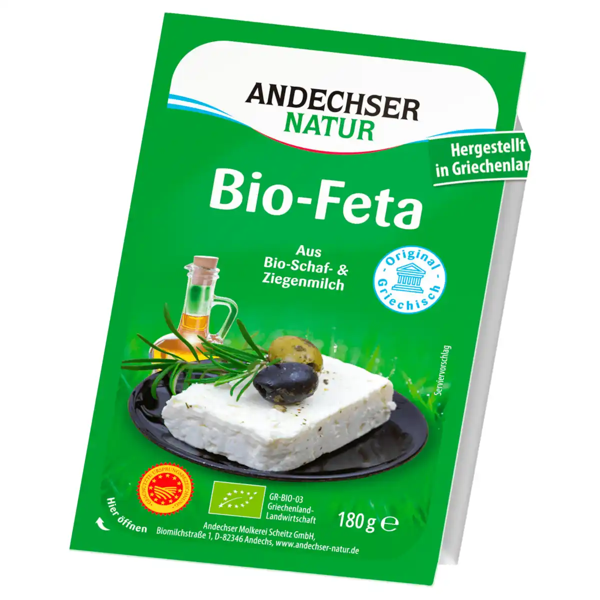 Bild 1 von Andechser Natur Original Griechischer Bio- Feta 180g