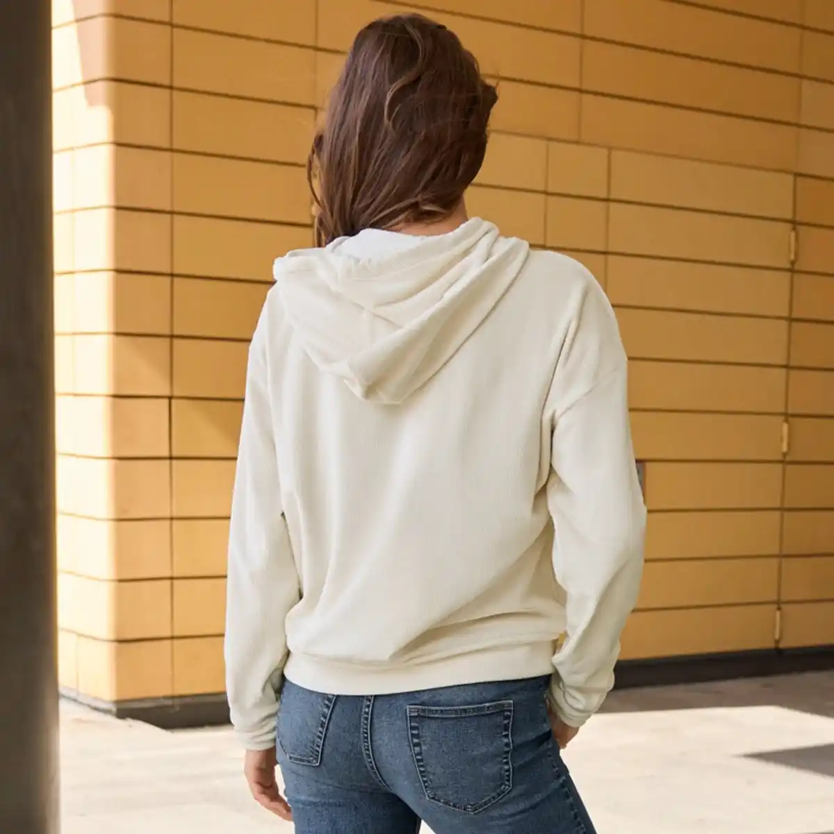 Bild 4 von Damen-Hoodie in Cord-Optik