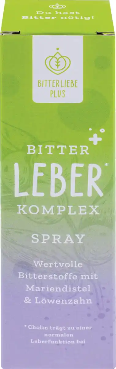 Bild 1 von BitterLiebe Bitter Leber Komplex Spray, 50 ml