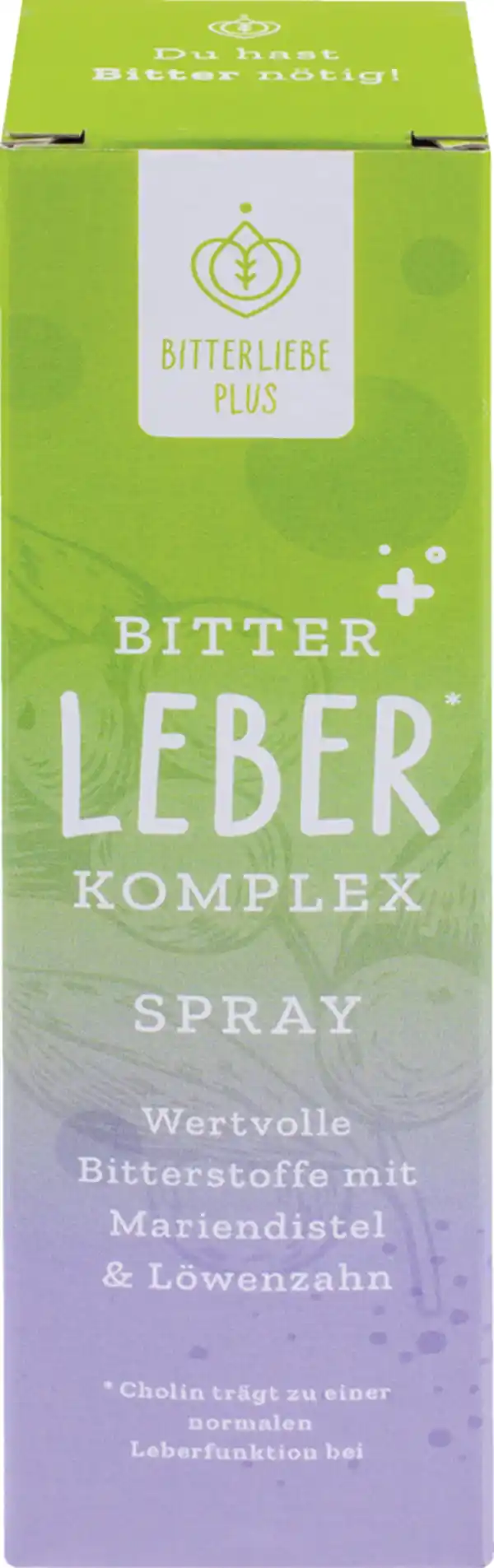 Bild 1 von BitterLiebe Bitter Leber Komplex Spray, 50 ml