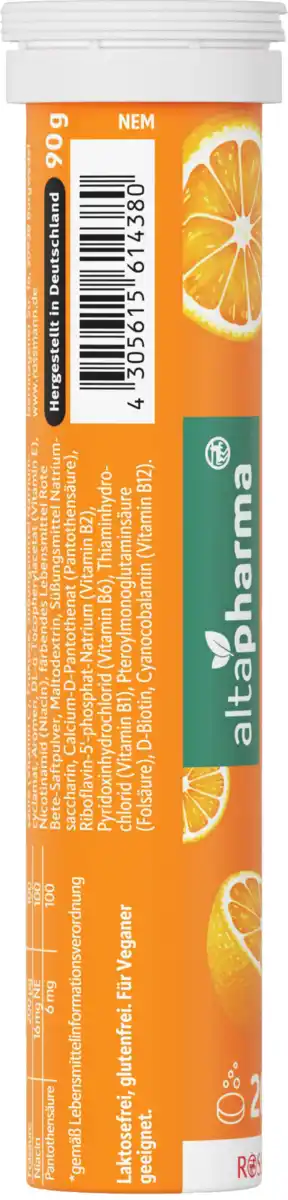 Bild 3 von altapharma Brausetabletten Multivitamin, 90 g