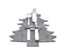 Bild 1 von Besteckhalter Weihnachtsbaum Filz