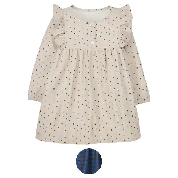 Bild 1 von LILY & DAN Kleinkinder-Flanellkleid