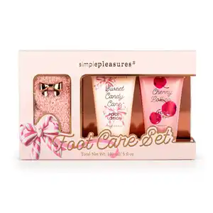 Fu&#223;pflege-Set - Peeling, Lotion, Socken