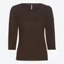 Bild 1 von Damen-Shirt mit 3/4-Arm in Rippstrick
