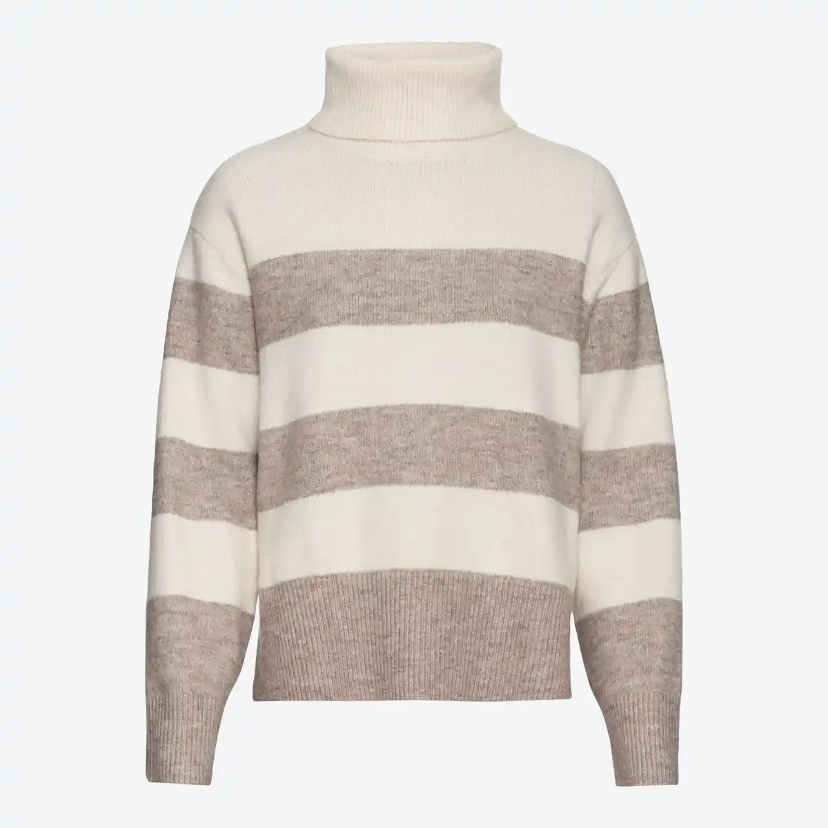 Bild 3 von Damen-Ringelpullover mit Rollkragen