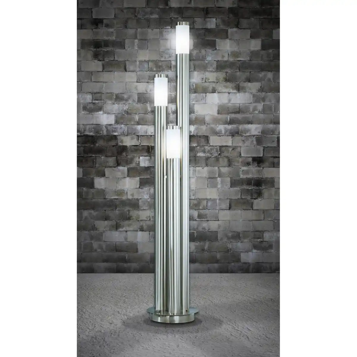 Bild 1 von Globo LED-Außenleuchte Boston 170 cm hoch Edelstahl Ø 28 cm