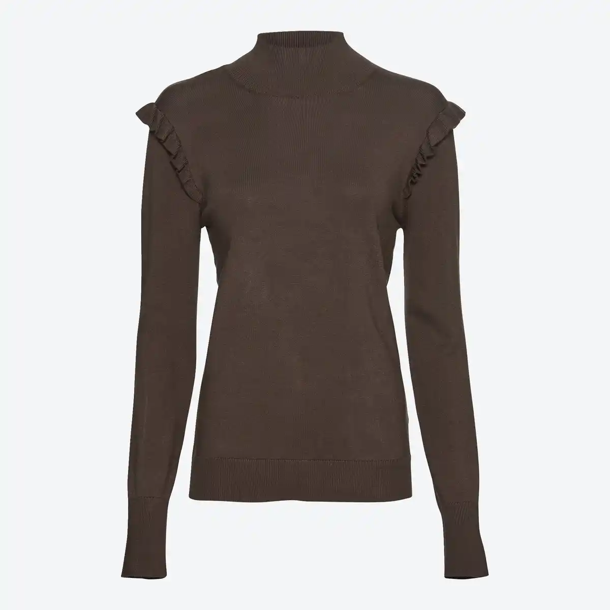 Bild 1 von Damen-Pullover mit Rüschen an den Schultern