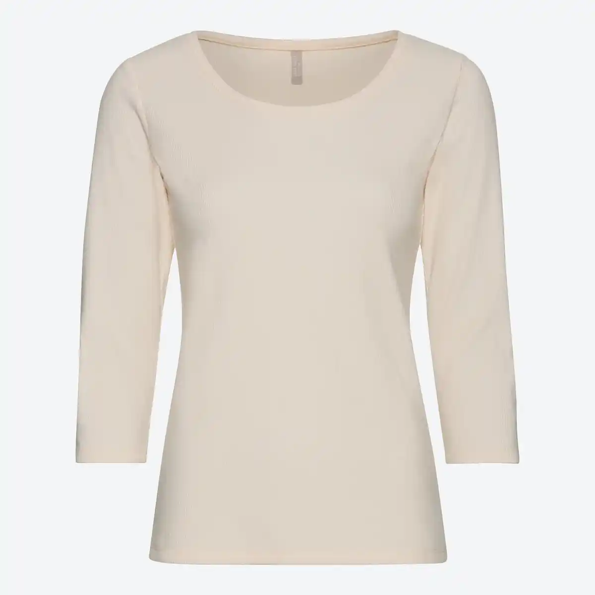 Bild 1 von Damen-Shirt mit 3/4-Arm in Rippstrick