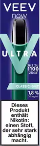 VEEV VEEV NOW ULTRA Classic Mint 20mgml Nikotin 18, 20 ml