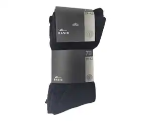 Damen Socken Basic, 7er, Größe 35/38-39/42