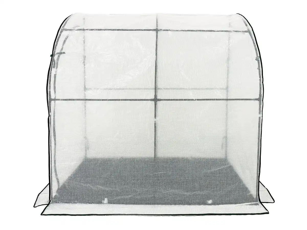 Bild 1 von Ganzjahres-Gewächshaus mit isolierender Bodenmatte, ca. 200x100x200 cm – Transparent