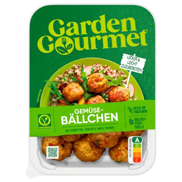 Bild 1 von Garden Gourmet Vegetarische Gemüsebällchen 200g