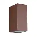 Bild 2 von Trio Außenwandleuchte Roya Eckig Rostfarbig